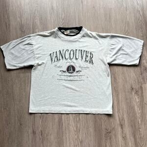 Vintage 90s vancouver travel tee